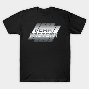 Metallic Illustration fear factory T-Shirt